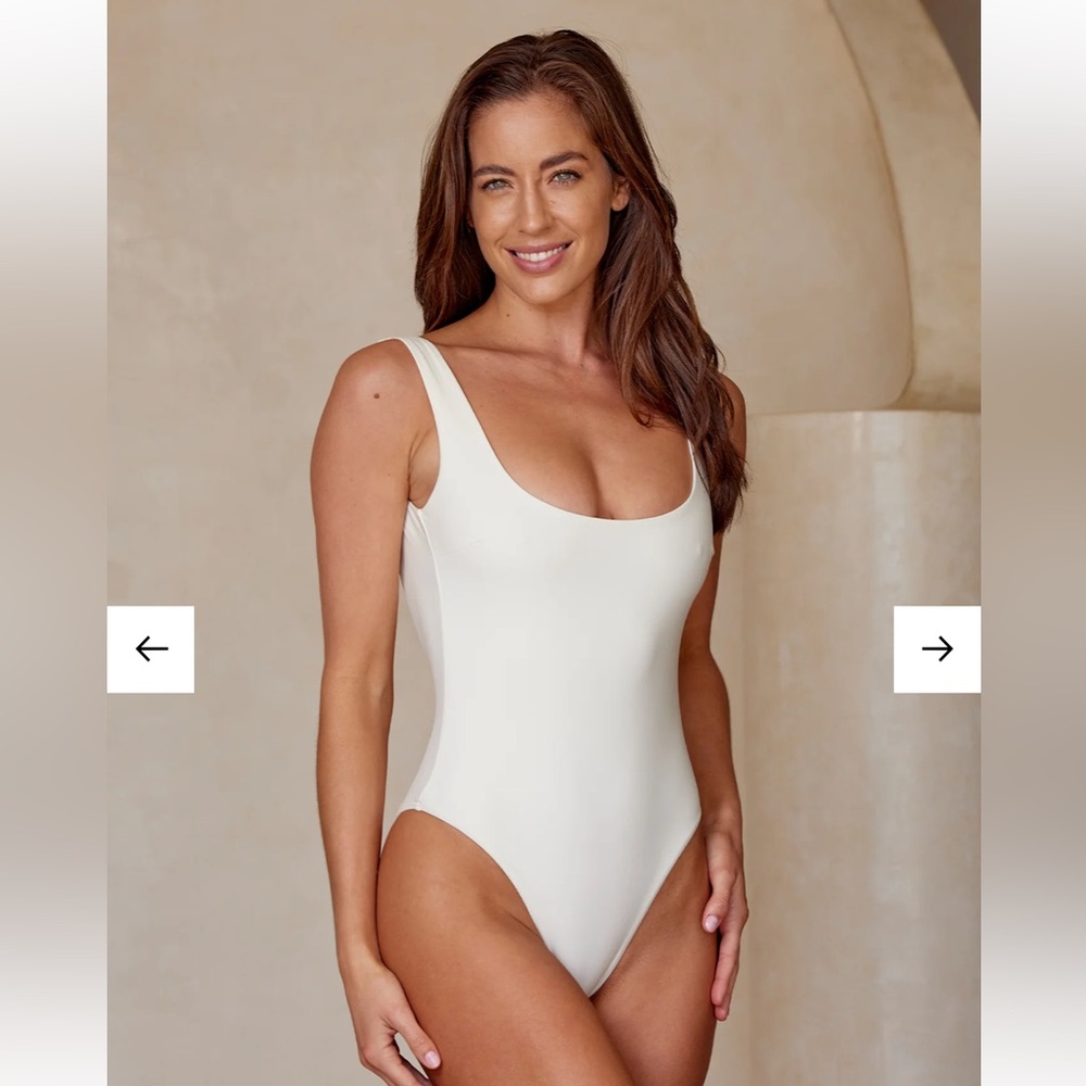 Monday Swimwear Sardinia One-piece - Ivory / Sm